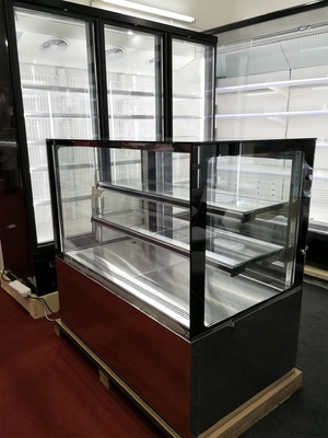 Coffret d'étalage de dégivrage automatique de boulangerie avec le compresseur d'un seul bloc de Secop
