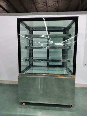 Étalage frigorifié par affichage de pâtisserie avec le verre de Front Straight Triple Glazed Anti-Fog