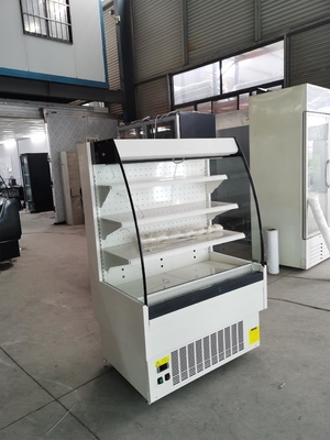 Magasin utilisant les étagères ouvertes de Front Dairy Cooler With Adjustable