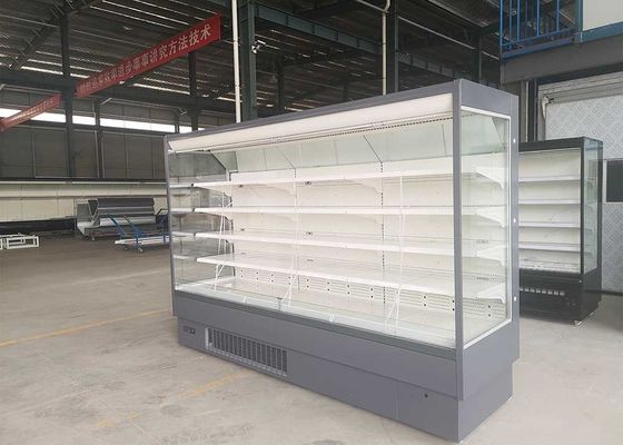 Le refroidisseur ouvert de Front Air Cooling Multideck Display automatique dégivrent