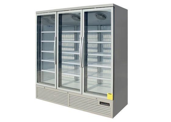réfrigérateur vertical d'affichage de la boisson 1260L avec le compresseur de SECOP