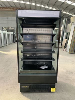 Le Cabinet réfrigéré 500L d'affichage ouvert de Multideck a adapté la couleur aux besoins du client