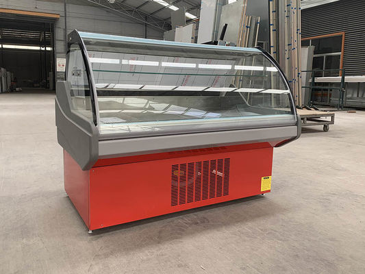 Service commercial de la viande fraîche R290 au-dessus de contre 205 litres de R404a