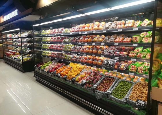 Dégivrage automatique de mur de site de Multideck de refroidisseur ouvert multiplex d'affichage