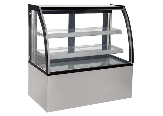 Vitrine de pâtisserie réfrigérée 1,5 m, 2 étages (LED)