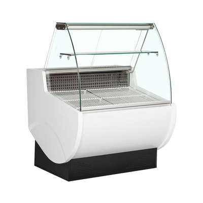 R290 sous le contre- réfrigérateur avec l'intérieur d'acier inoxydable