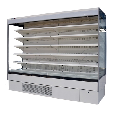 5 couches de viande ouverte verticale de Front Fridge Transparent Glass For