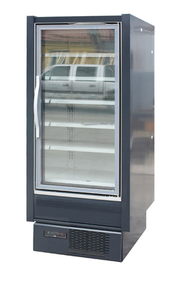 Multideck embrochable balancent le congélateur en verre d'affichage de porte pour le supermarché avec le compresseur de SANYO/Secop pour les aliments surgelés