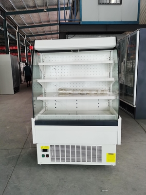 Supermarché Front Refrigerated Display Case With ouvert 3 couches d'étagère