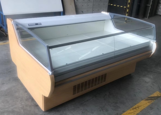 Boucher horizontal Refrigerated Display Fridge pour des hamburgers de porc