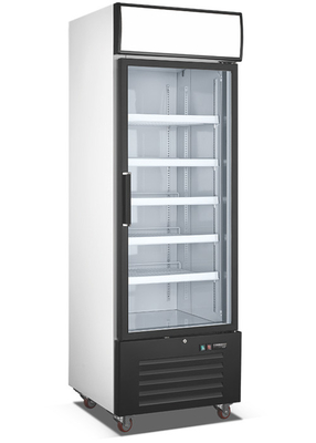 Le triple libre de Frost a glacé le congélateur en verre de porte pour les aliments surgelés
